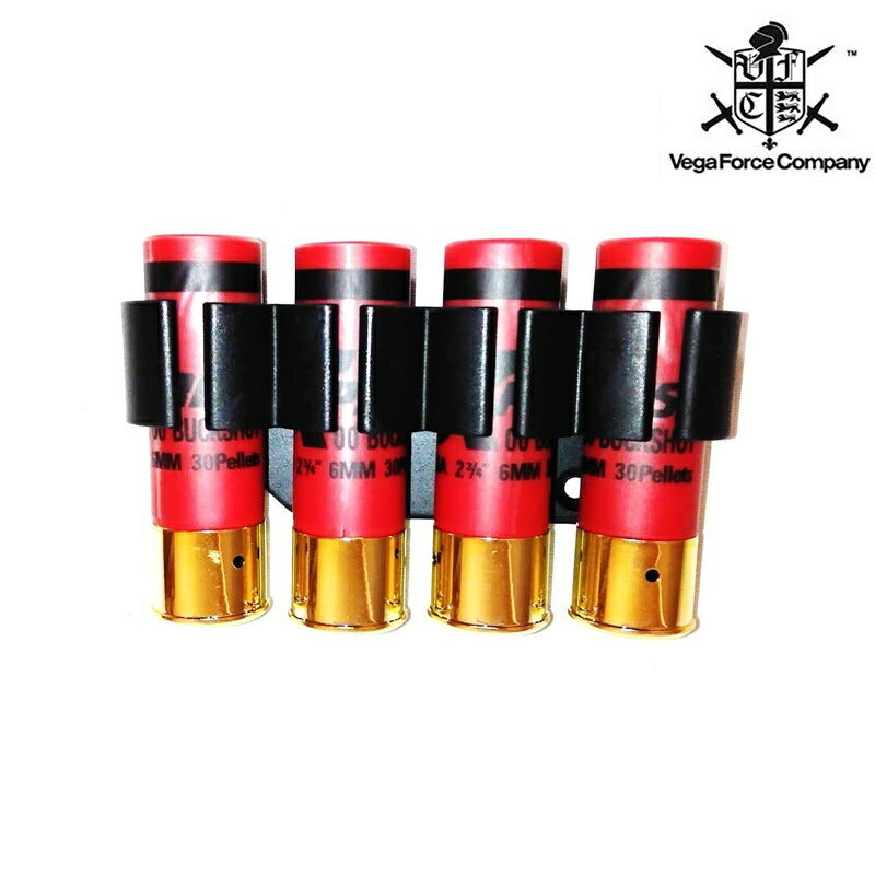 VFC FABARM STF/12 Compact ショットガン用 4個シェル付 シェルホルダー［VF9-SHR-STF-BK01］