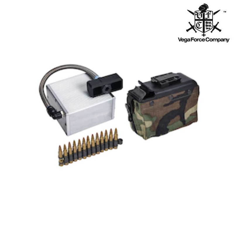 VFC / ベガフォースカンパニー M249 GBBR Ammo CORDURA ポーチ型ガスタンクセット（カモ） [VF9-MAG-M249G-GR04 ]
