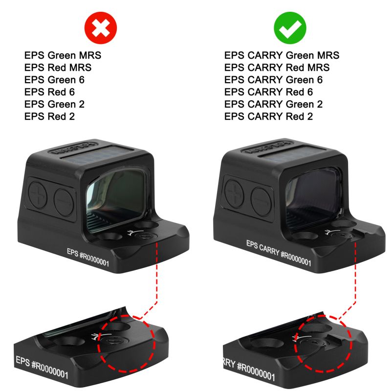 OpticGard Scope Cover EPS Carry