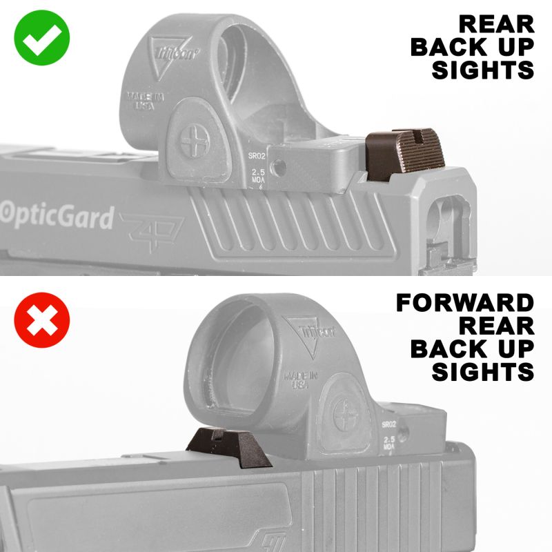 OpticGard Scope Cover Trijicon SRO