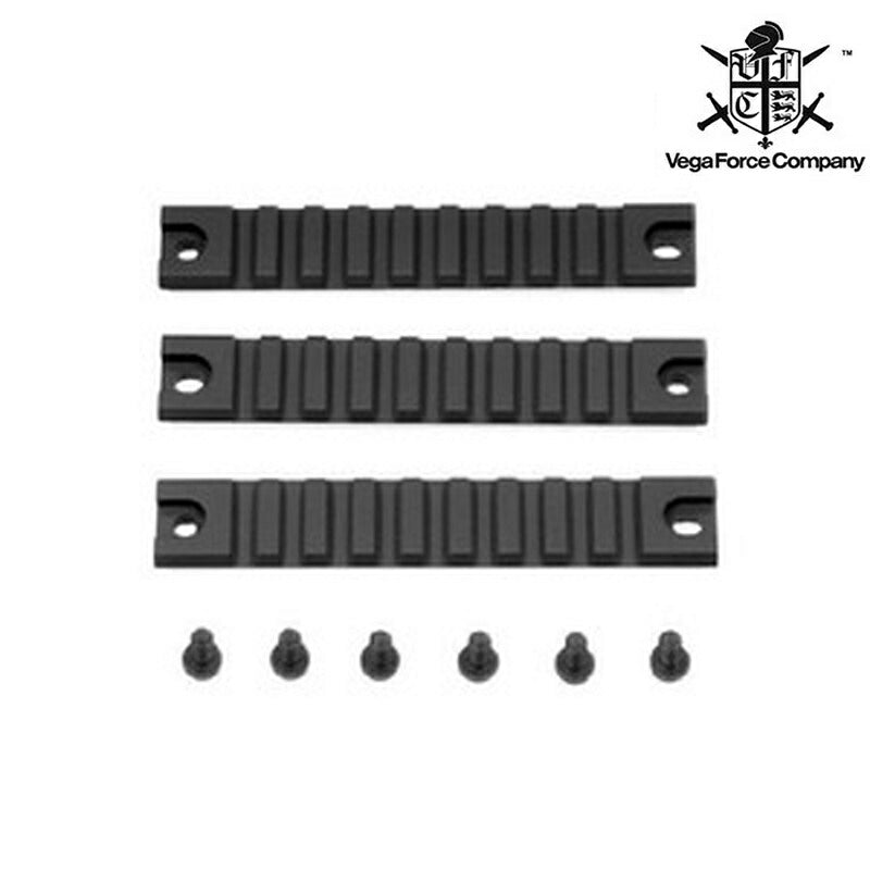 VFC UMP用 ハンドガード レイル 3枚セット BK［VF9-MWS-UMP-BK01］