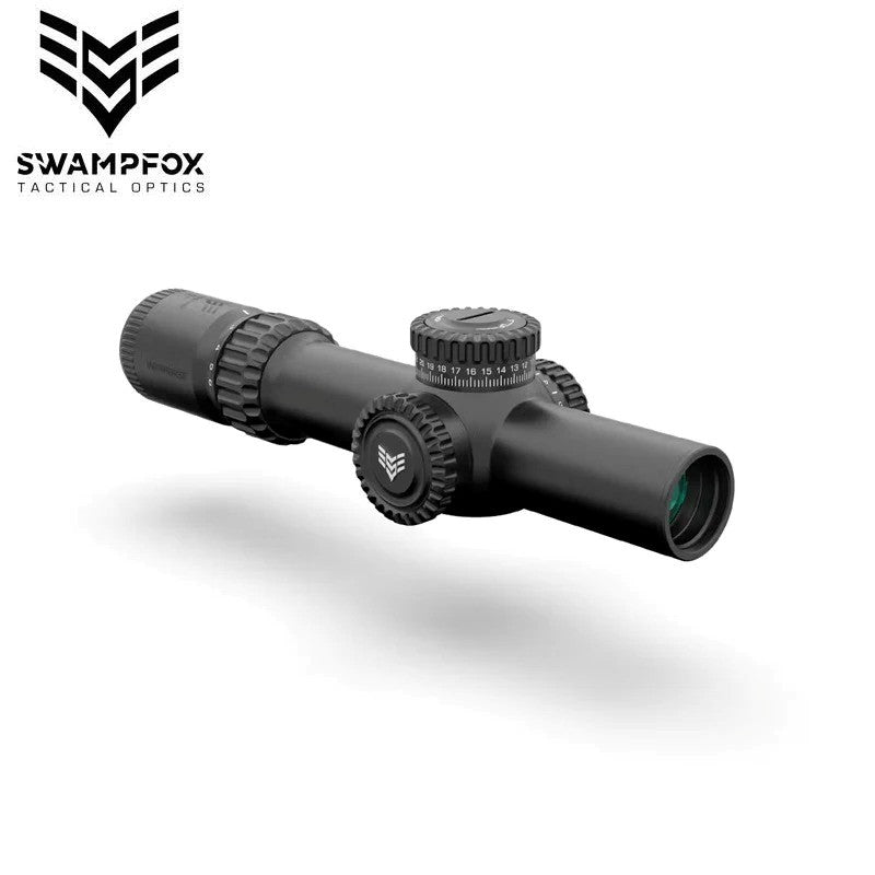 SWAMPFOX / スワンプフォックス Warhorse 1-6x24 FFP LPVO Red MIL 34mm ライフルスコープ [WAR16241-RL]