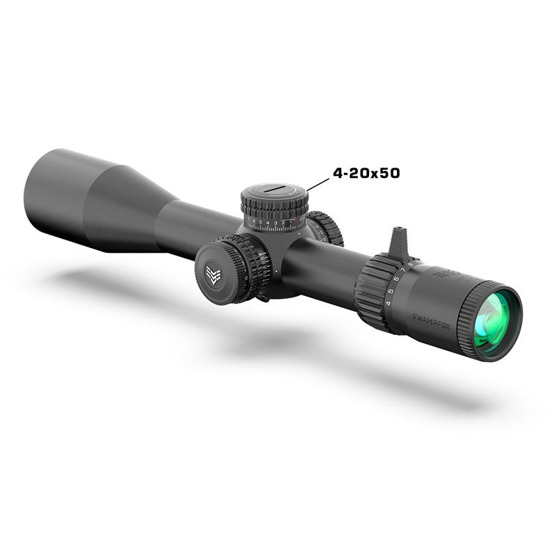 SWAMPFOX / スワンプフォックス Warhawk 4-20x50 MIL 34mm ライフルスコープ [TWK42050-3L]
