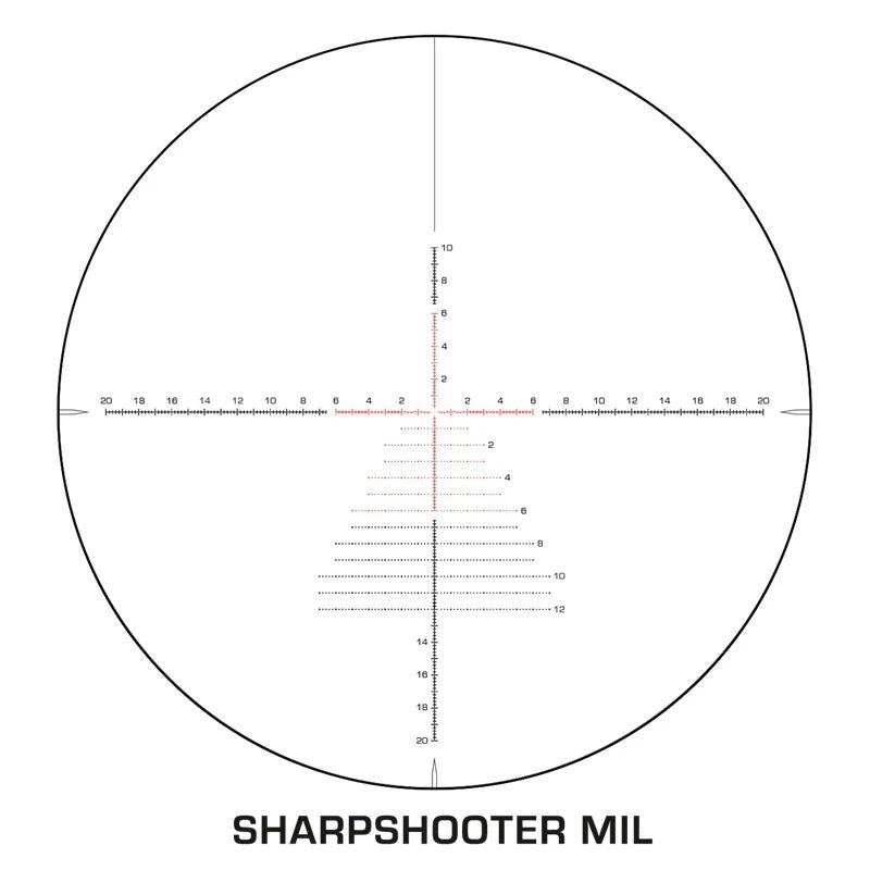 SWAMPFOX / スワンプフォックス Warhawk 4-20x50 MIL 34mm ライフルスコープ [TWK42050-3L]