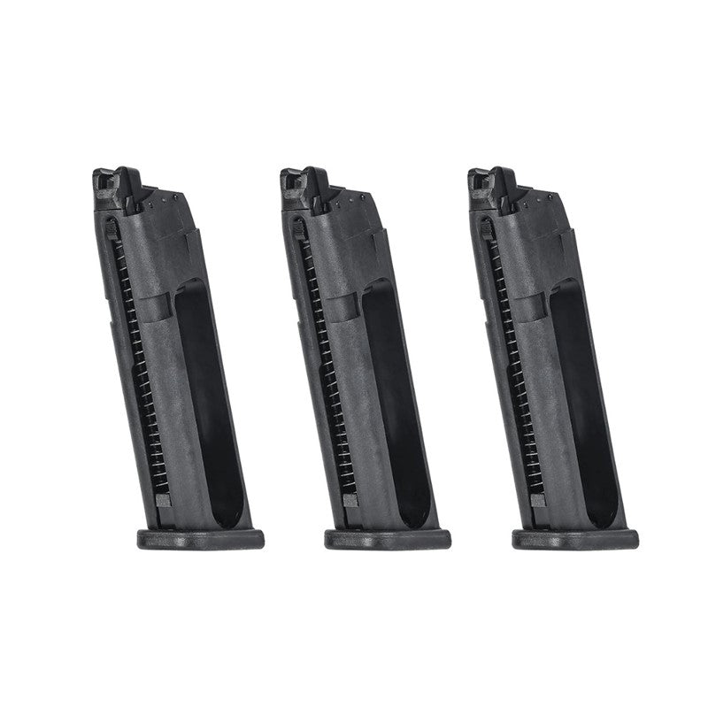 RELOAD / リロード RLD-G17-BK-C G17 Co2マガジン（軽量版） ×3本セット