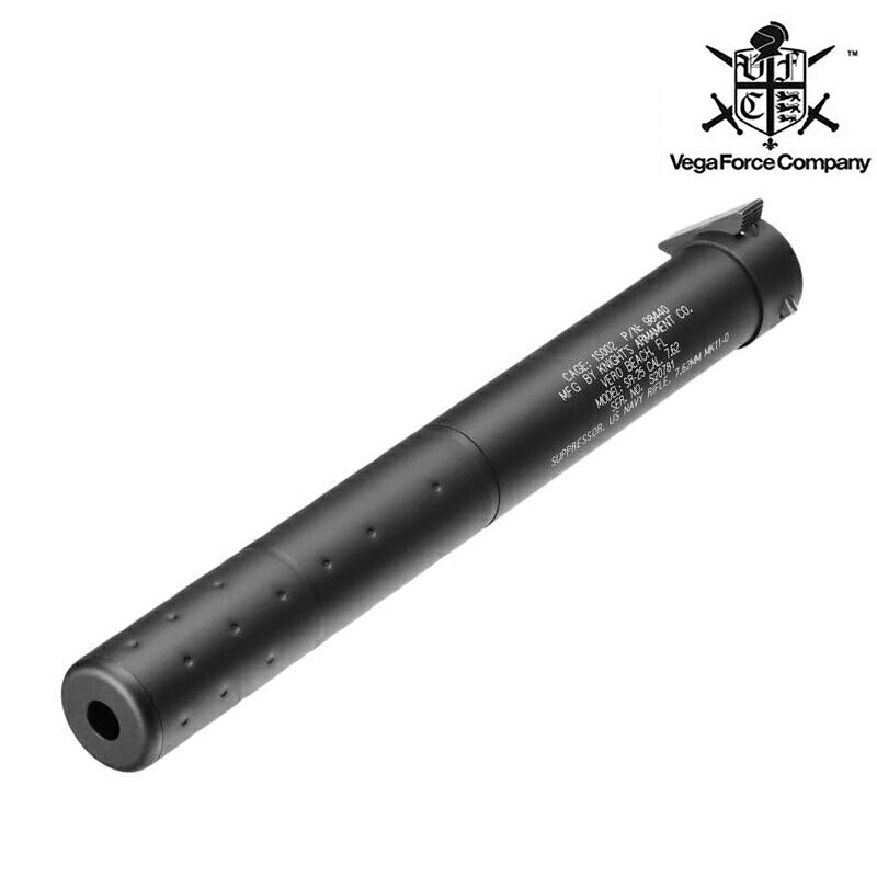VFC KAC MK11 MOD0 GBBR用 刻印入 QD サプレッサー BK［VF9-SS-MK11-BK01］
