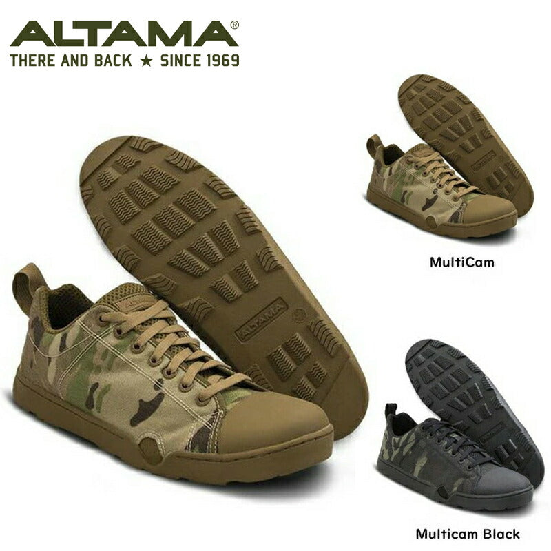ALTAMA アルタマ Maritime Assault Low タクティカル スニーカー 迷彩タイプ