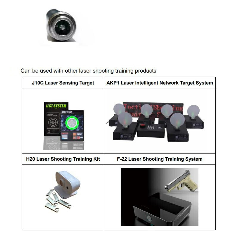 Special Pie プロ競技 スピードシューティング 練習用 9mm レーザーチューブ キット (公官庁専用) LN-9