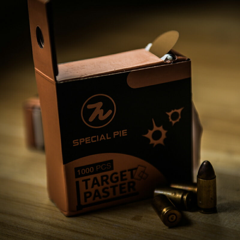 Special Pie プロ競技 スピードシューティング ディスペンサーボックス付 ターゲット ペースタ 貼付テープ SPP1