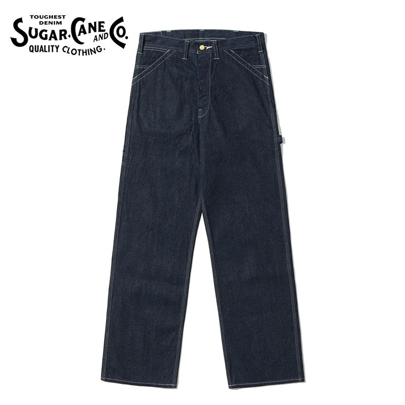SUGAR CANE / シュガーケーン 11oz. ブルー デニム ワークパンツ [SC42495]