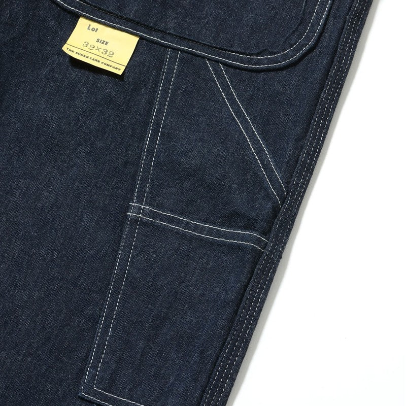 SUGAR CANE / シュガーケーン 11oz. ブルー デニム ワークパンツ [SC42495]