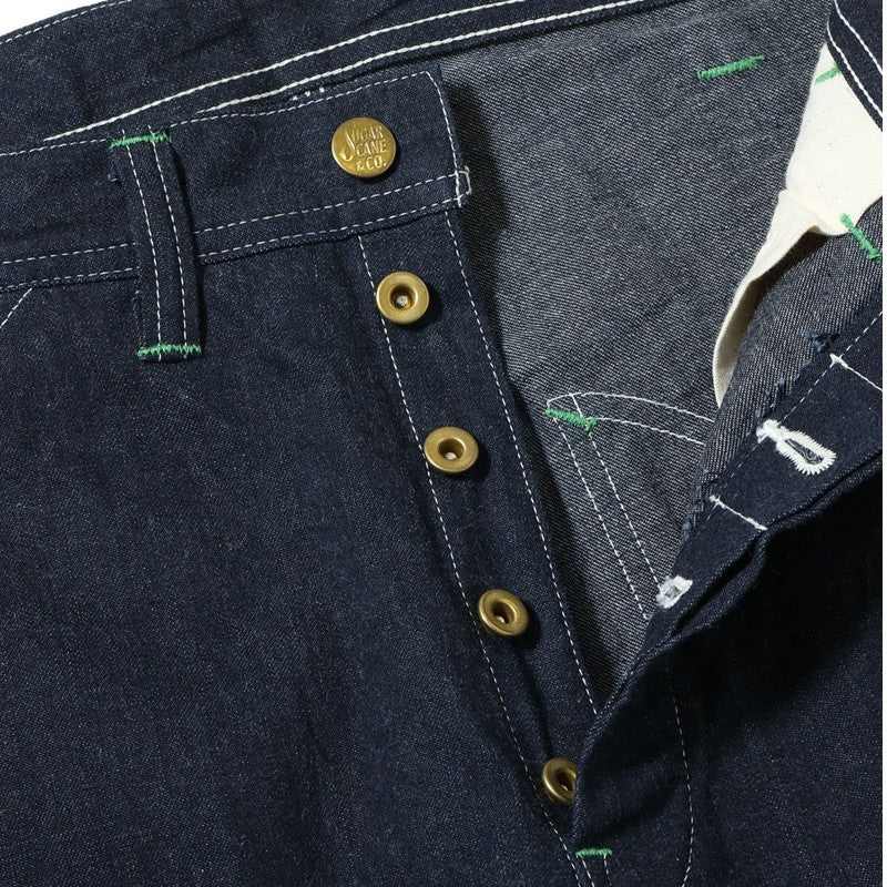 SUGAR CANE / シュガーケーン 11oz. ブルー デニム ワークパンツ [SC42495]
