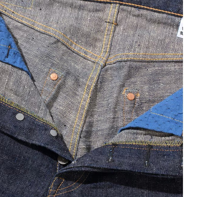 SUGAR CANE / シュガーケーン FIBER DENIM 14oz. 琉球藍混左綾DENIM [SC40301]