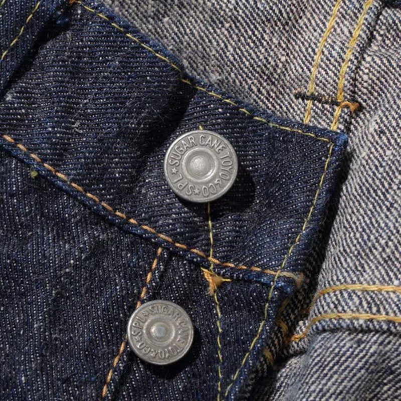 SUGAR CANE / シュガーケーン FIBER DENIM 14oz. 琉球藍混左綾DENIM [SC40301]