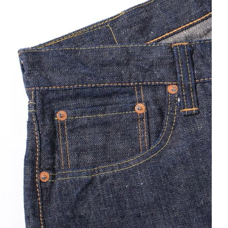 SUGAR CANE / シュガーケーン FIBER DENIM 14oz. 琉球藍混左綾DENIM [SC40301]