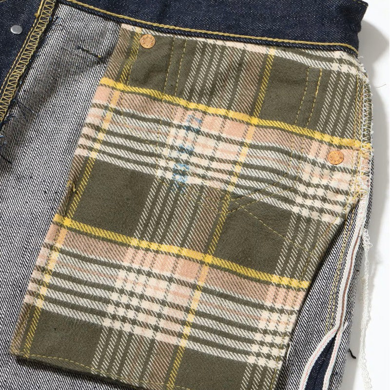 SUGAR CANE / シュガーケーン Super “Denim” Collectibles #50 13.5oz. デニム ウエストオーバーオール 1940's スペシャル Made in USA [SC49050]