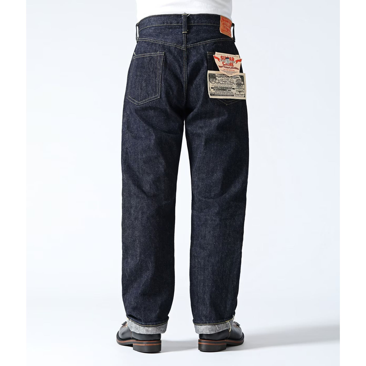 SUGAR CANE / シュガーケーン Super “Denim” Collectibles #50 13.5oz. デニム ウエストオーバーオール 1940's スペシャル Made in USA [SC49050]