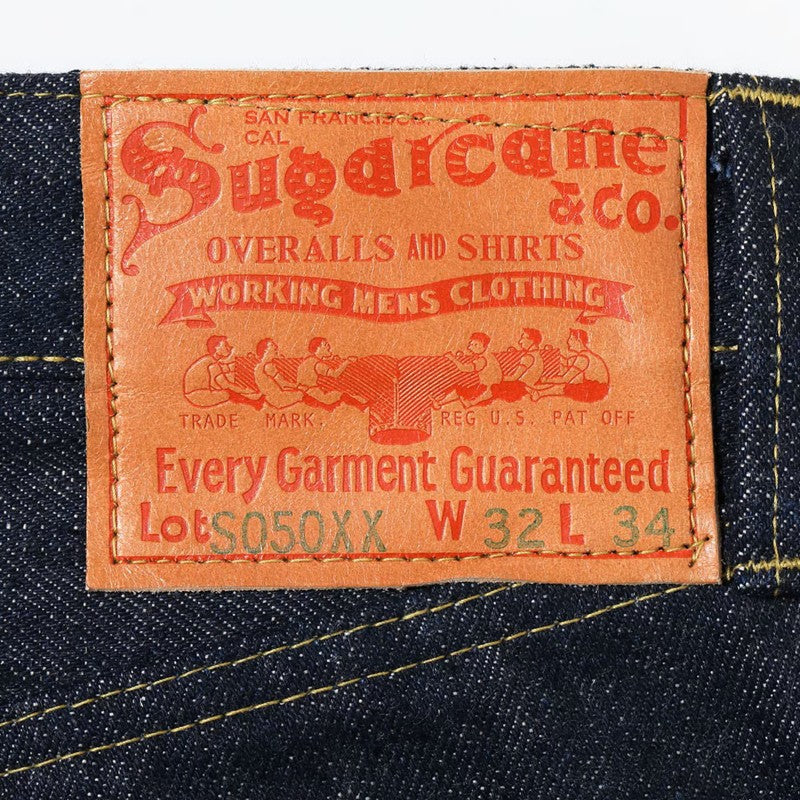 SUGAR CANE / シュガーケーン Super “Denim” Collectibles #50 13.5oz. デニム ウエストオーバーオール 1940's スペシャル Made in USA [SC49050]